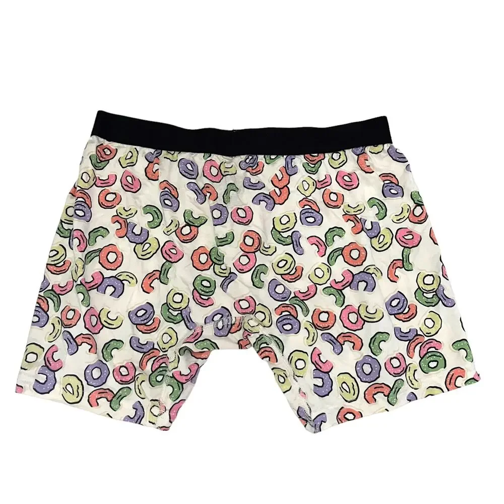 MeUndies Cereal Loops Print Boxer Brief Size Small
